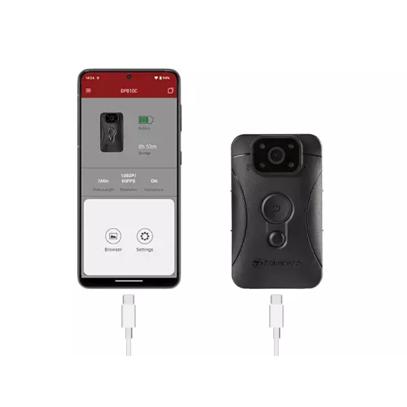 Transcend DrivePro Body 10 liemenės kamera