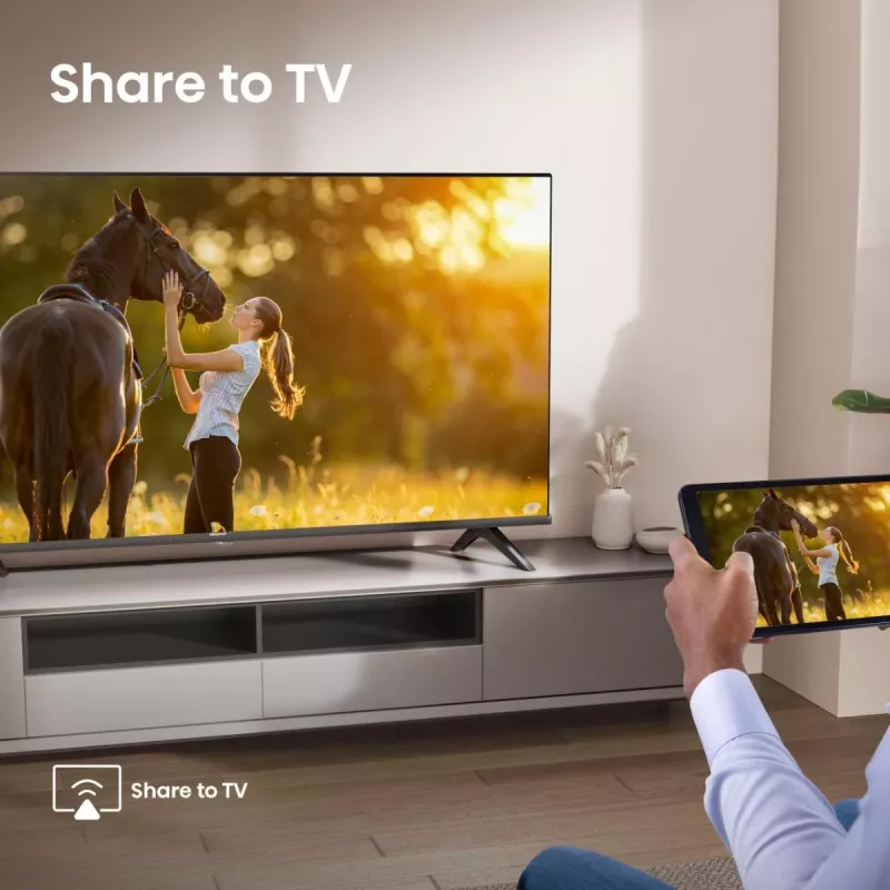 Hisense 40A4Q 101,6 cm (40 colių) Full HD išmanusis televizorius Wi-Fi juodas 200 cd/m²