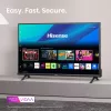 Hisense 40A4Q 101,6 cm (40 colių) Full HD išmanusis televizorius Wi-Fi juodas 200 cd/m²