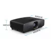 BenQ W2720i standartinio atstumo projektorius 2500 ANSI liumenų DLP UHD 4K (3840x2160) 3D juoda