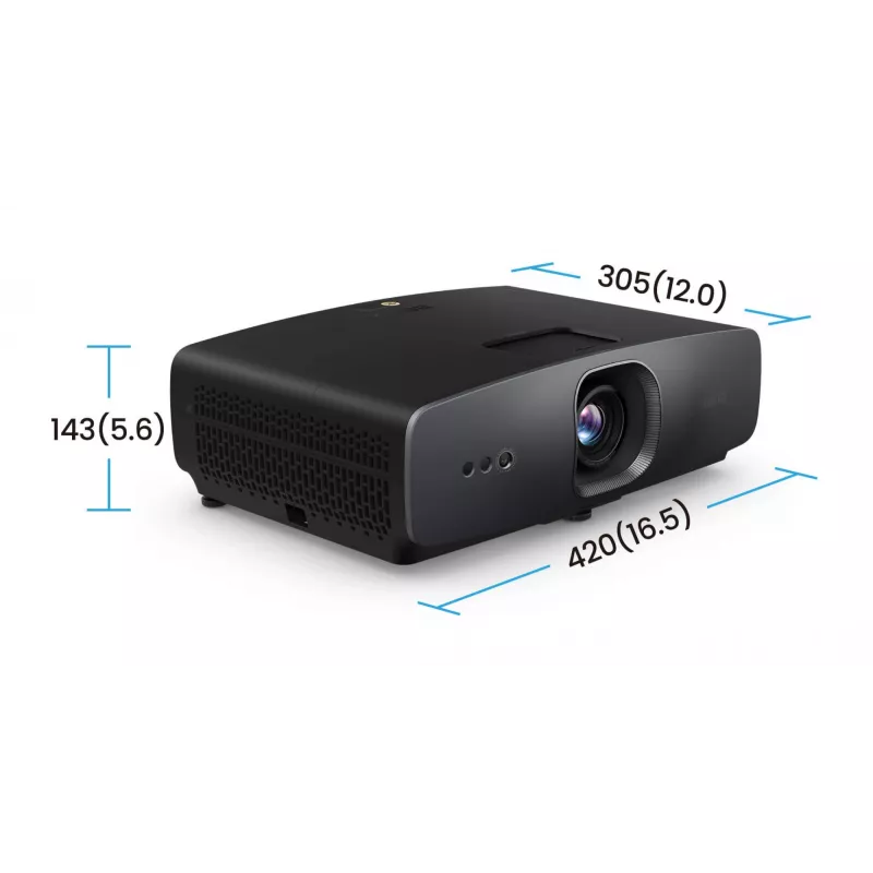 BenQ W2720i standartinio atstumo projektorius 2500 ANSI liumenų DLP UHD 4K (3840x2160) 3D juoda