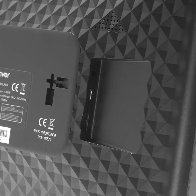 Skaitmeninis nuotraukų rėmelis Denver PFF-1063Juoda 10.1 colio jutiklinis ekranas Wi-Fi 1920x1080