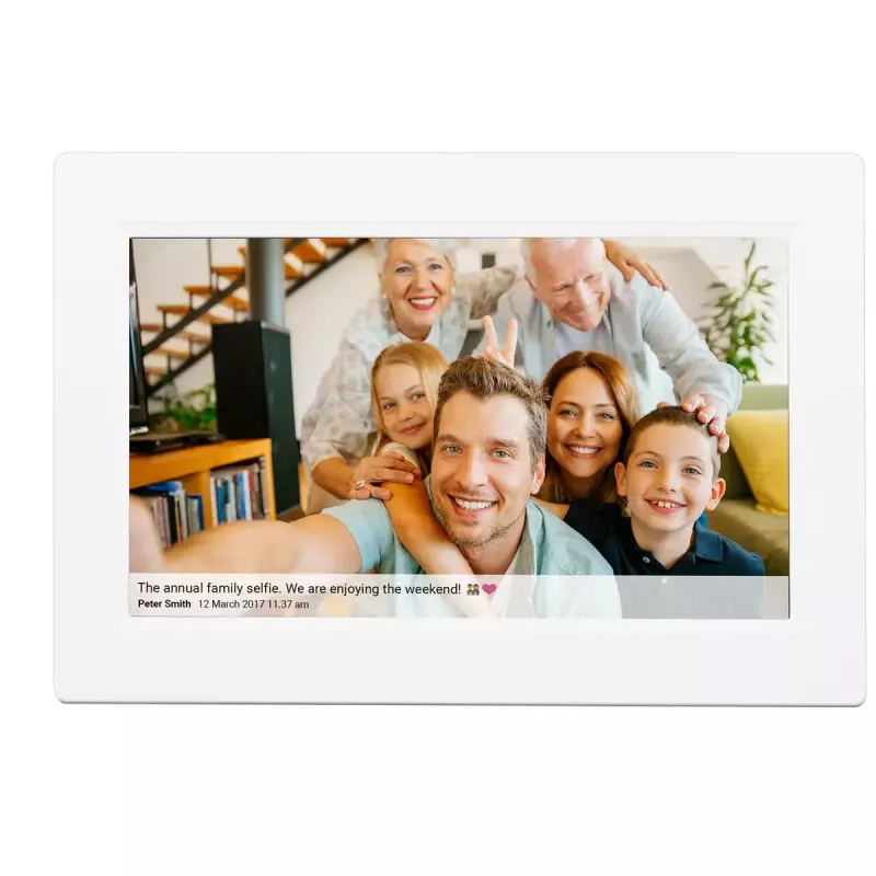 Skaitmeninis nuotraukų rėmelis Denver PFF-1015W 10,1 colio jutiklinis ekranas Wi-Fi 1280x800