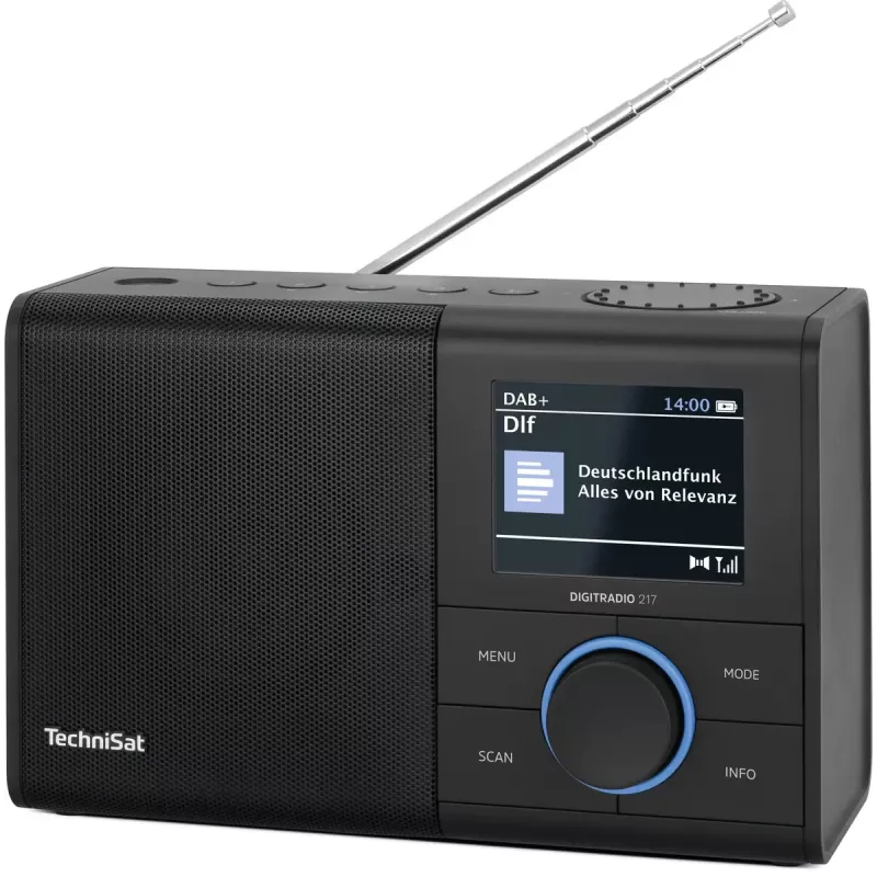 Nešiojamasis radijas TechniSat DIGITRADIO 217 Analoginis ir skaitmeninis DAB+ FM