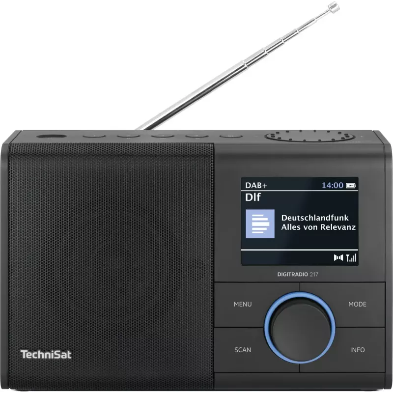 Nešiojamasis radijas TechniSat DIGITRADIO 217 Analoginis ir skaitmeninis DAB+ FM
