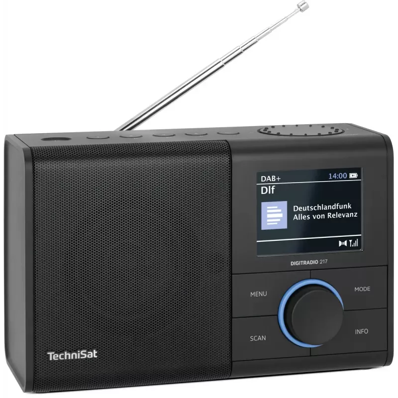 Nešiojamasis radijas TechniSat DIGITRADIO 217 Analoginis ir skaitmeninis DAB+ FM