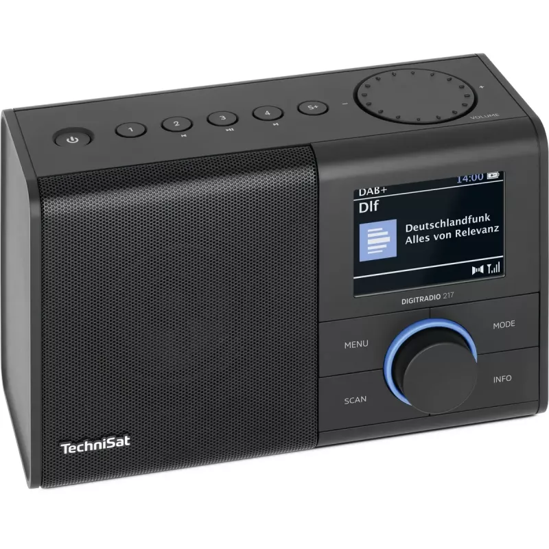 Nešiojamasis radijas TechniSat DIGITRADIO 217 Analoginis ir skaitmeninis DAB+ FM
