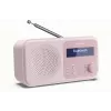 Nešiojamasis radijas Sharp DR-P420 skaitmeninis imtuvas DAB DAB+ FM rožinis