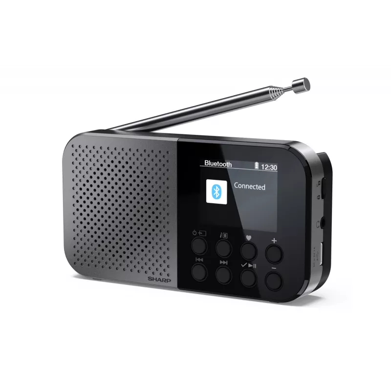 Sharp DR-P520 asmeninis radijas su skaitmeniniu imtuvu DAB DAB+ FM
