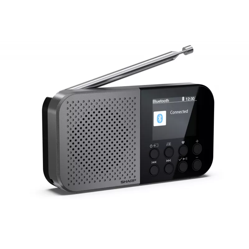 Sharp DR-P520 asmeninis radijas su skaitmeniniu imtuvu DAB DAB+ FM