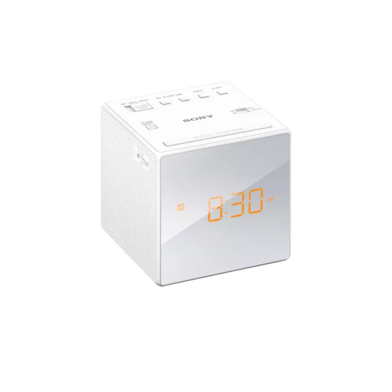 Sony ICF-C1, Laikrodis, AM, FM, 87.5 - 108 MHz, 531 - 1602 kHz, 0.1 W, 6.6 cm