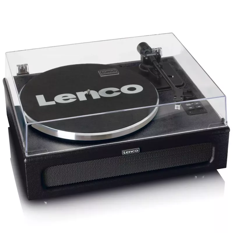 Belt-drive audio turntable Lenco LS-430BK Juoda 40W Bluetooth