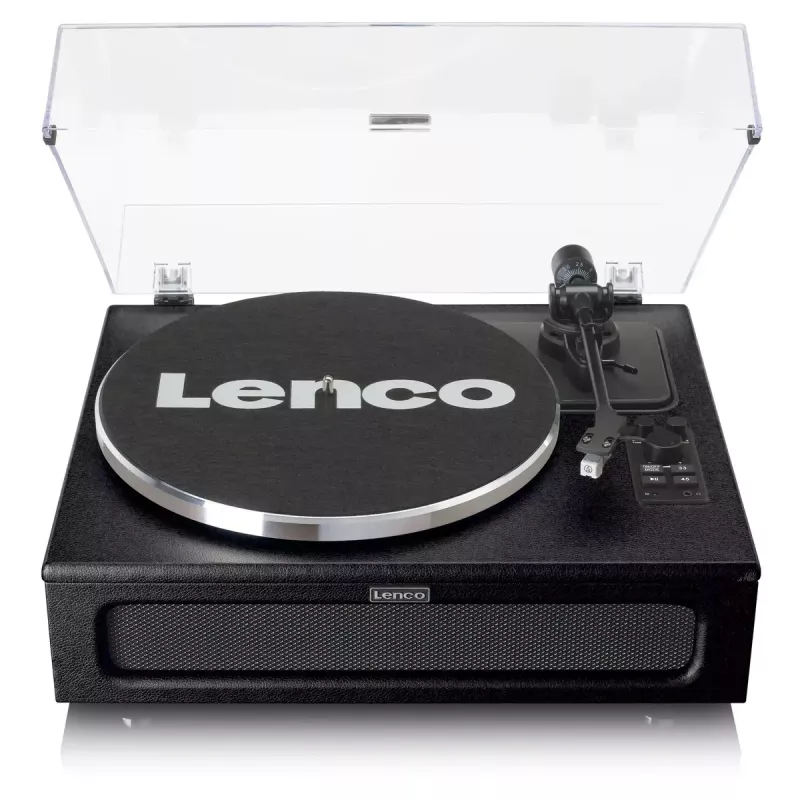 Belt-drive audio turntable Lenco LS-430BK Juoda 40W Bluetooth
