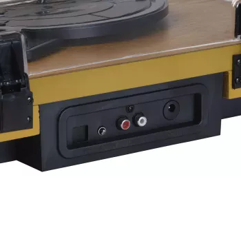 Denver VPL-230LW Juoda Wood Semi Automatic Turntable 2W RMS