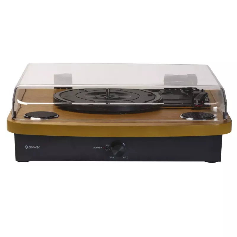 Denver VPL-230LW Juoda Wood Semi Automatic Turntable 2W RMS
