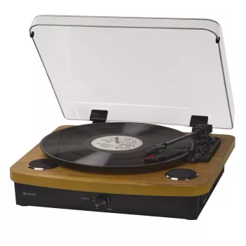 Denver VPL-230LW Juoda Wood Semi Automatic Turntable 2W RMS