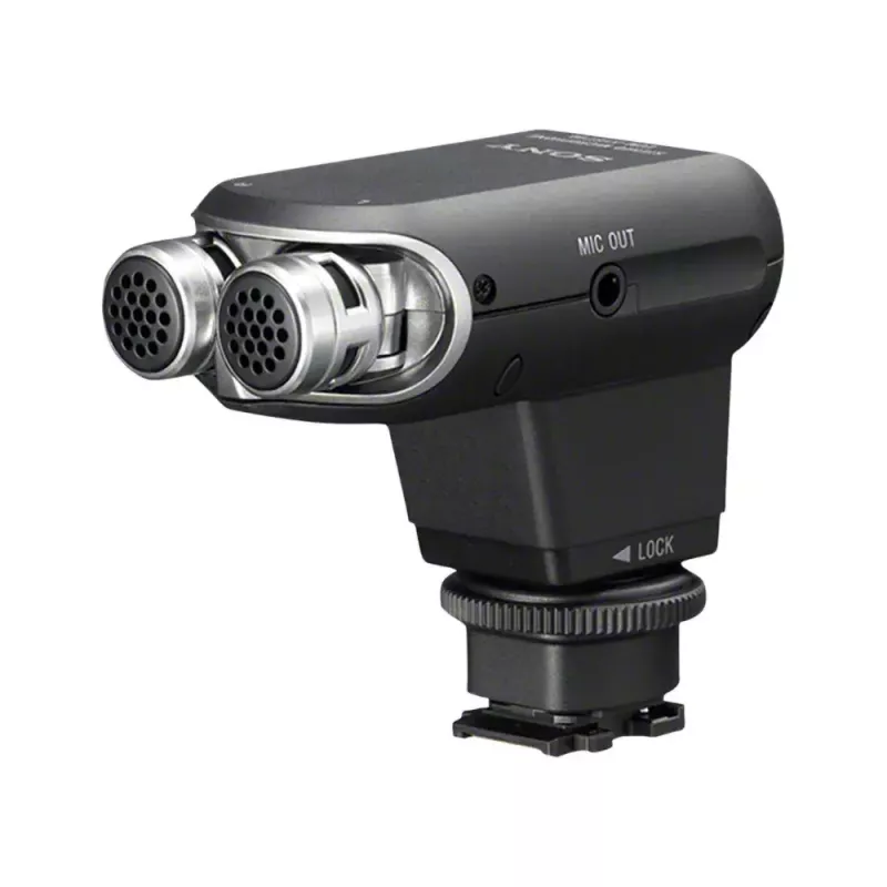 Sony ECM-XYST1M juodas skaitmeninis fotoaparato mikrofonas