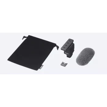 Sony ECM-B10 Juodas skaitmeninės kameros mikrofonas