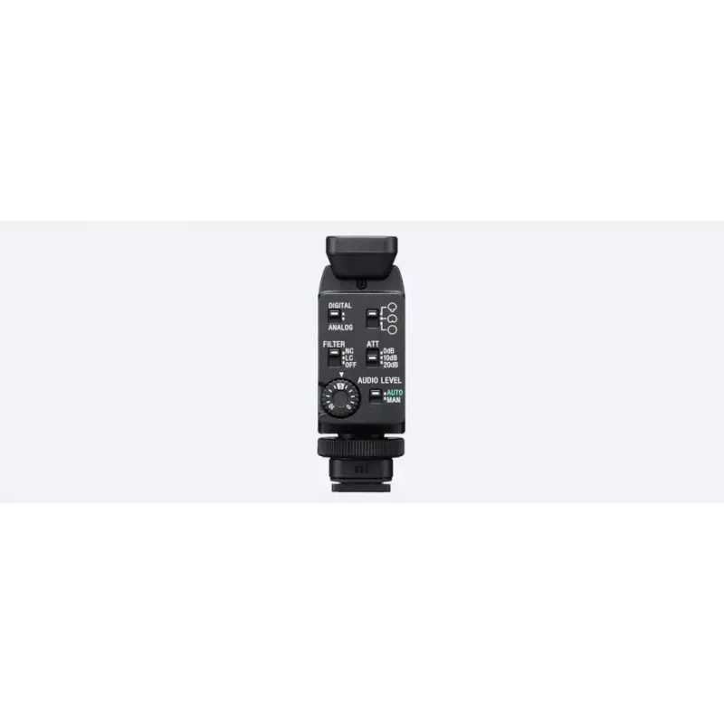 Sony ECM-B10 Juodas skaitmeninės kameros mikrofonas