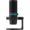 HyperX DuoCast – USB mikrofonas (juodas) – RGB apšvietimas