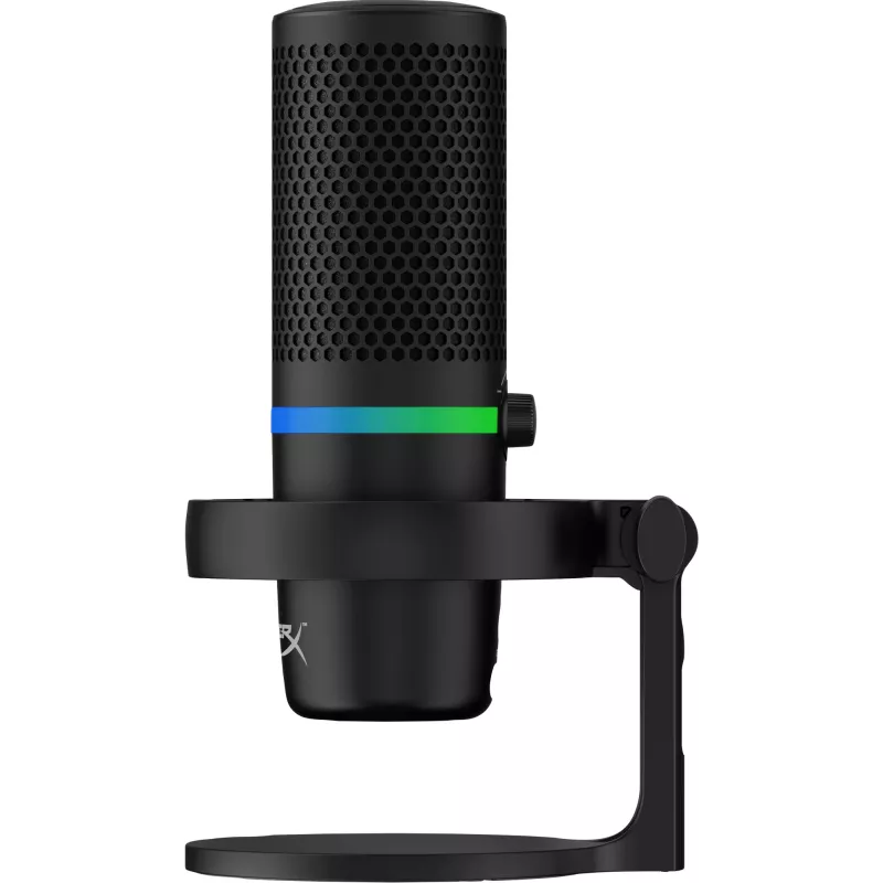 HyperX DuoCast – USB mikrofonas (juodas) – RGB apšvietimas
