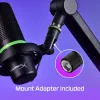 HyperX DuoCast – USB mikrofonas (juodas) – RGB apšvietimas