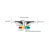 JVC CS-DR6940 automobilinis garsiakalbis Ovalus 4 krypčių 550 W