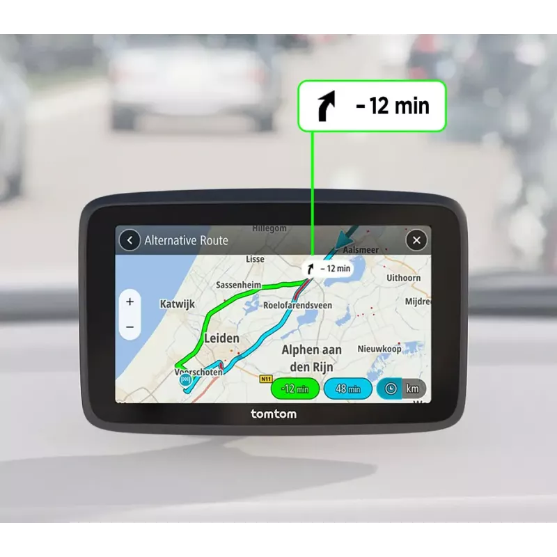TomTom GO Classic navigator 7 colių lietimui jautrus ekranas Juoda 32GB 2000MB RAM