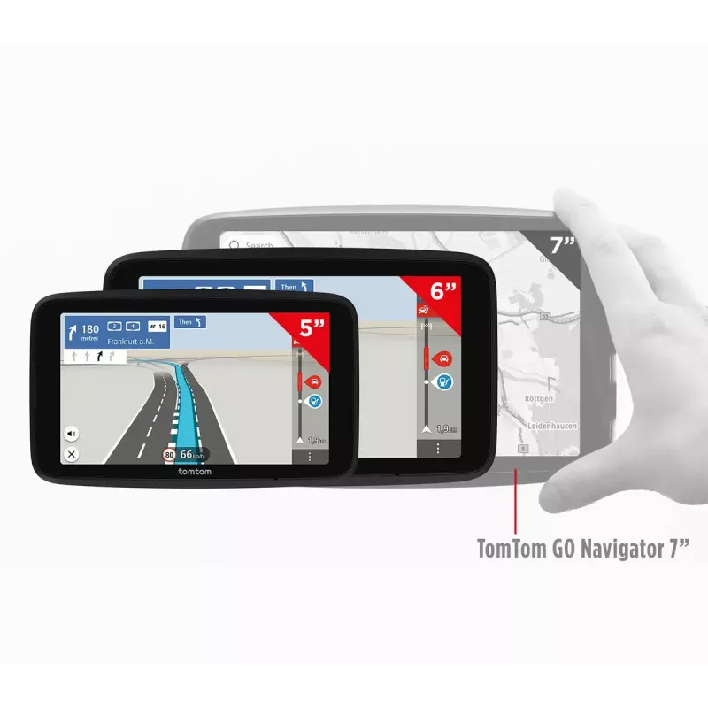 TomTom GO Classic navigator 7 colių lietimui jautrus ekranas Juoda 32GB 2000MB RAM
