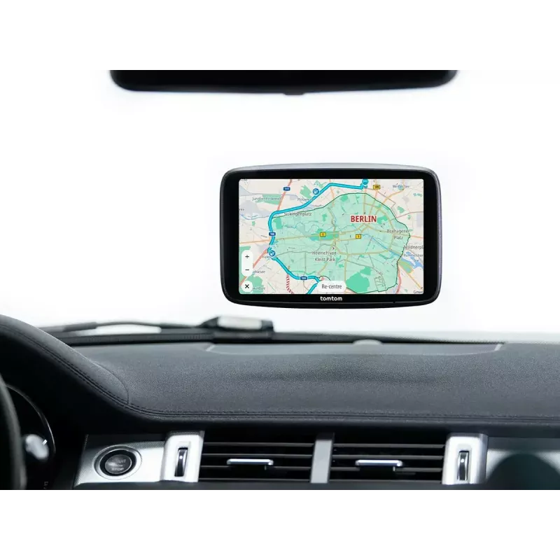 Rankinis GPS navigatorius TOMTOM GO su 7 colių jutikliniu ekranu, 32 GB, Europos žemėlapiai, juodas
