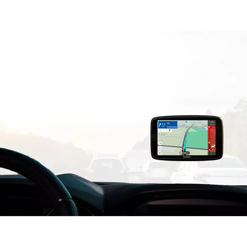 Rankinis GPS navigatorius TOMTOM GO su 7 colių jutikliniu ekranu, 32 GB, Europos žemėlapiai, juodas