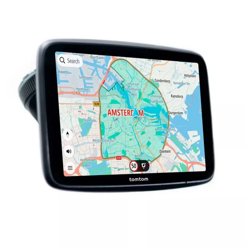 TomTom GO Superior 6 colių GPS navigacija, daugiakalbė, 6 colių ekranas, 32 GB