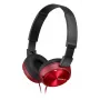 Sony MDR-ZX310AP, laidinės, 10 - 24000 Hz, Skambučiai/Muzika, 125 g, Ausinės, Raudona