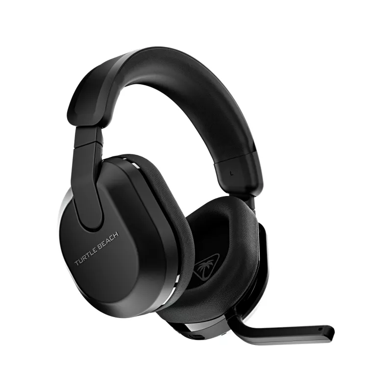 Turtle Beach Stealth 600 Juoda PC belaidės žaidimų ausinės su iki 80 val. baterija, 50 mm garsiakalbiais ir Bluetooth, skirtos PC, PS5, PS4 ir mobiliesiems įrenginiams