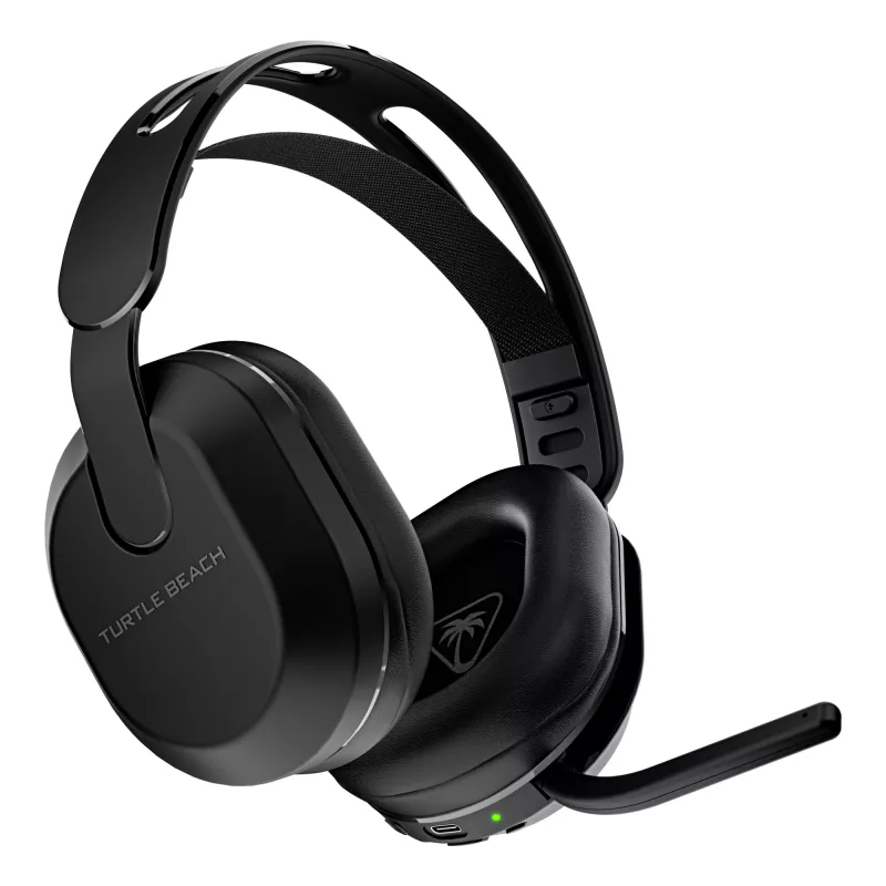 Turtle Beach Stealth 500 Juoda PlayStation belaidės žaidimų ausinės su iki 40 val. baterija ir Bluetooth, skirtos PS5, PS4, PC ir mobiliesiems