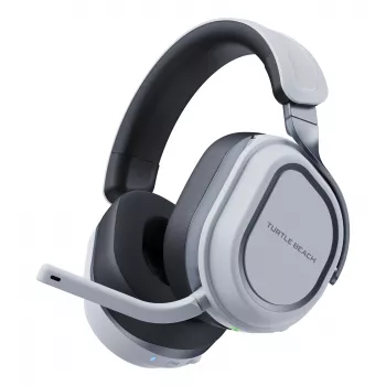 Turtle Beach Stealth 700 baltos spalvos PlayStation belaidės žaidimų ausinės su iki 80 val. baterija, Bluetooth, dviem siųstuvais ir 60 mm garsiakalbiais, skirtos PS5, PS4, PC ir mobiliesiems įrenginiams