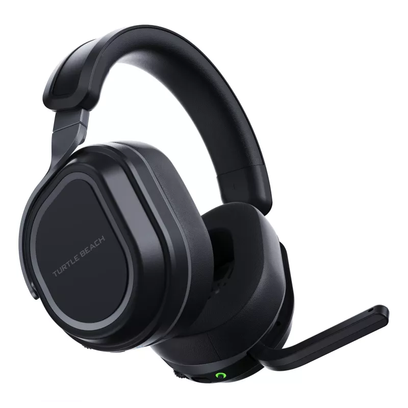 Turtle Beach Stealth 700 juodos belaidės žaidimų ausinės, skirtos Xbox, su 80 val. baterija, Bluetooth, dvigubais siųstuvais ir 60 mm garsiakalbiais, skirtos Xbox Series X arba S, Xbox One, kompiuteriui ir mobiliesiems įrenginiams
