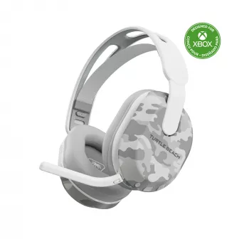 Turtle Beach Stealth 500 Arctic Camo Xbox belaidės žaidimų ausinės su iki 40 val. baterija, skirtos Xbox Series X/S, Xbox One ir veikia per Bluetooth, PC bei mobiliesiems