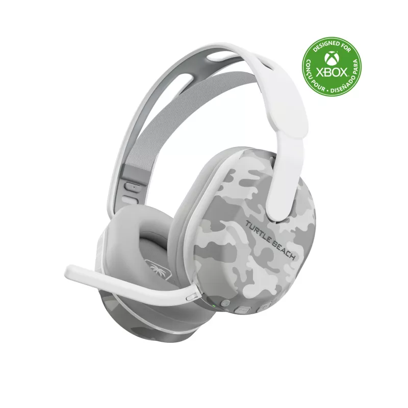 Turtle Beach Stealth 500 Arctic Camo Xbox belaidės žaidimų ausinės su iki 40 val. baterija, skirtos Xbox Series X/S, Xbox One ir veikia per Bluetooth, PC bei mobiliesiems