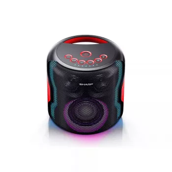 Sharp PS-921 nešiojamas/vakarėlių garsiakalbis 2.1 nešiojama garsiakalbių sistema Juoda
