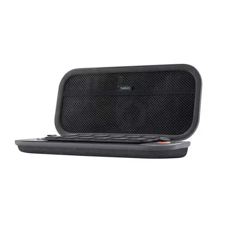 Kietas kelioninis dėklas Belkin ENA002HQCH, skirtas Nintendo, juodas — 145×293×46 mm