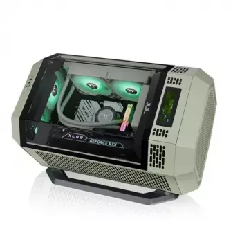 Konversijos rinkinys iš bokšto į stelažą Thermaltake AC-074-ONENAN-A1 Full Tower žalias