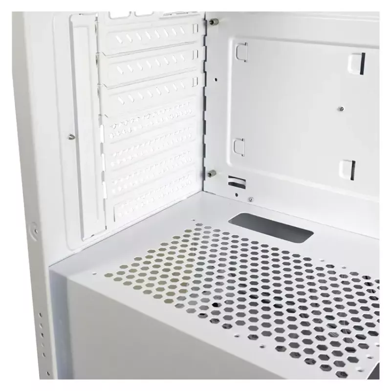 PC korpusas LC-Power LC-715W-ON Midi Tower baltas