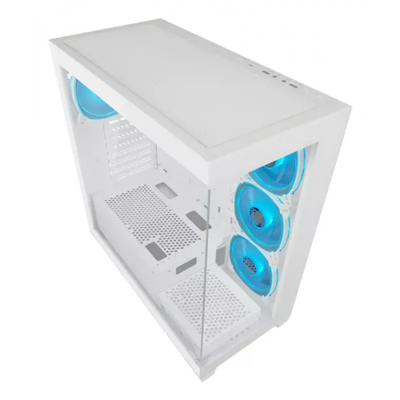 PC korpusas LC-Power LC-715W-ON Midi Tower baltas