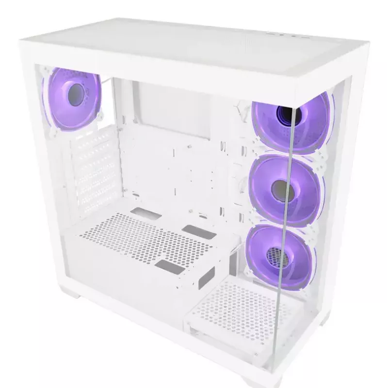 PC korpusas LC-Power LC-715W-ON Midi Tower baltas