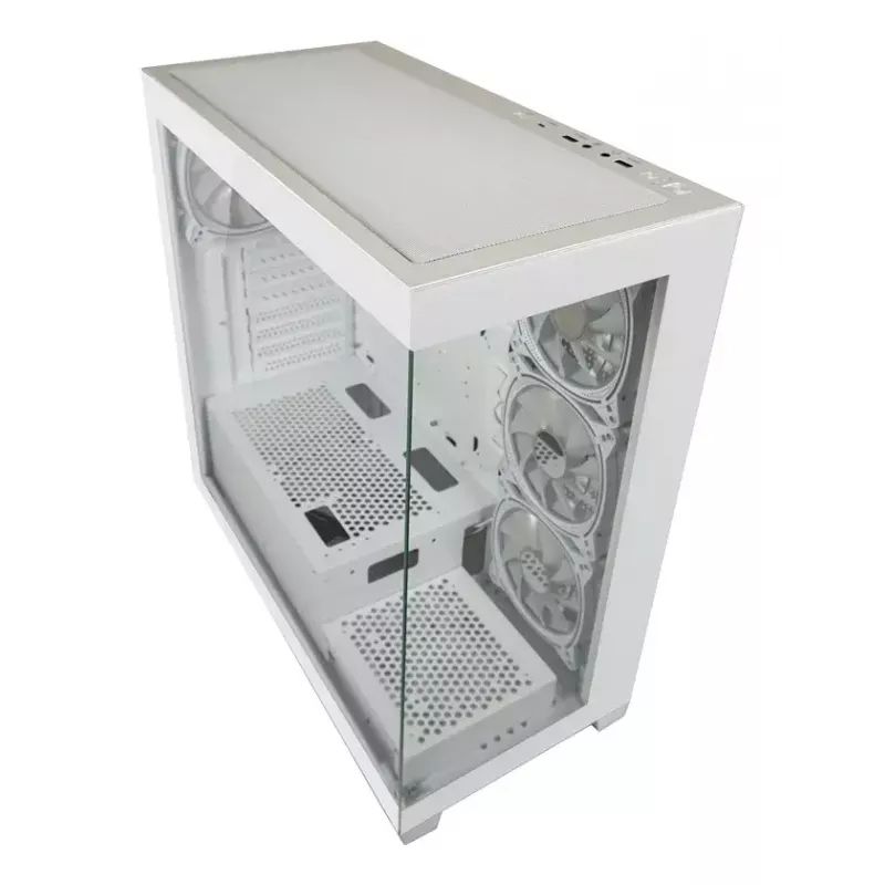 PC korpusas LC-Power LC-715W-ON Midi Tower baltas