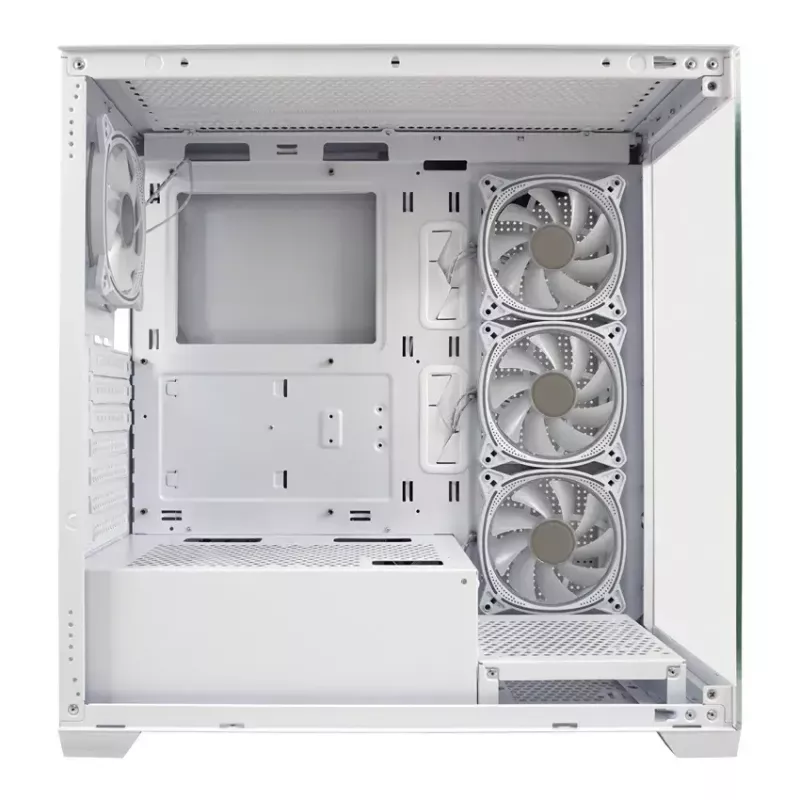 PC korpusas LC-Power LC-715W-ON Midi Tower baltas