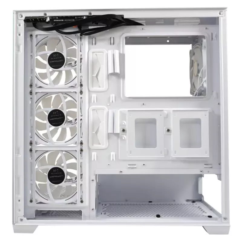 PC korpusas LC-Power LC-715W-ON Midi Tower baltas