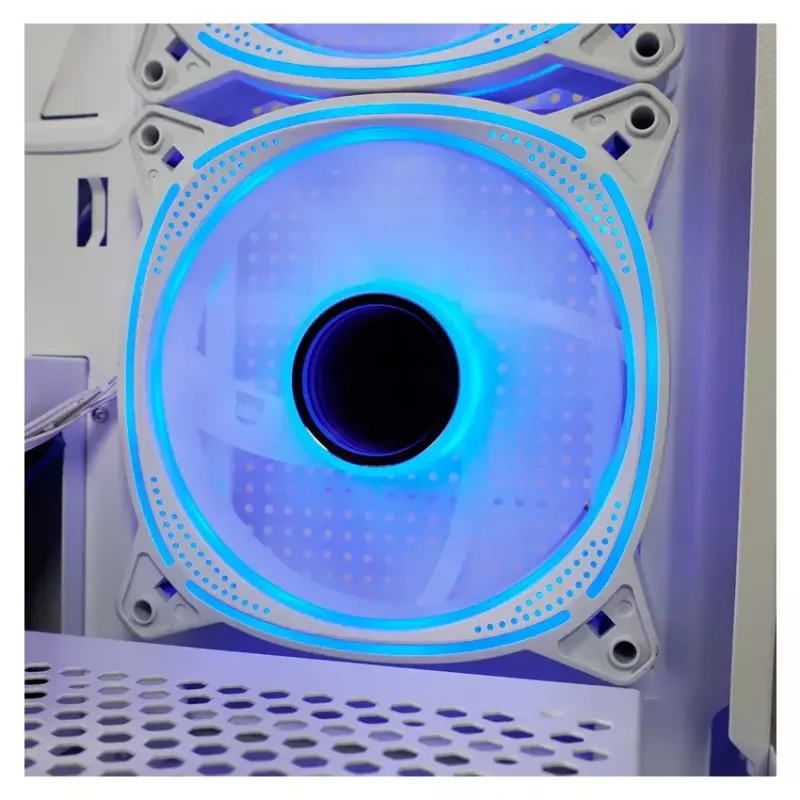 PC korpusas LC-Power LC-715W-ON Midi Tower baltas