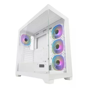 PC korpusas LC-Power LC-715W-ON Midi Tower baltas